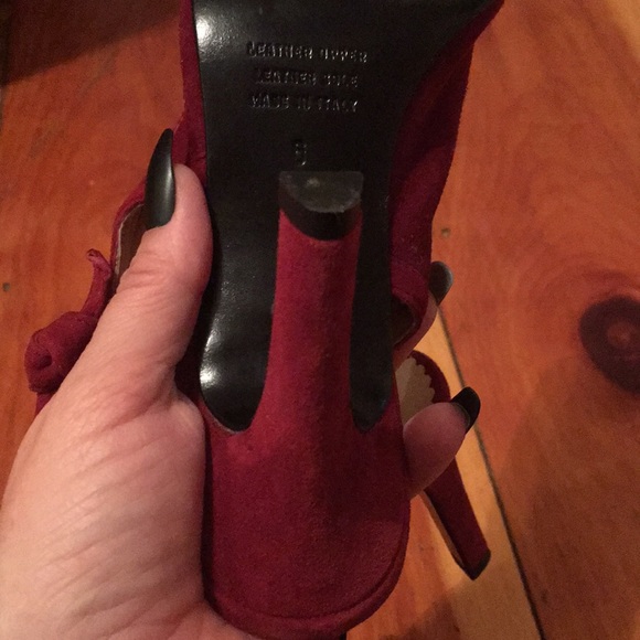 Suede Slingback Pumps - Picture 3 of 3